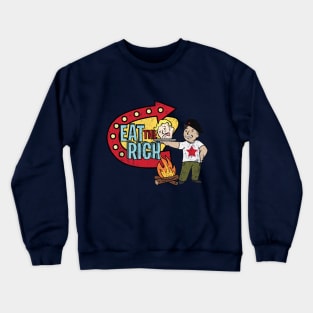 Eat the Rich; The Time Is Now Crewneck Sweatshirt